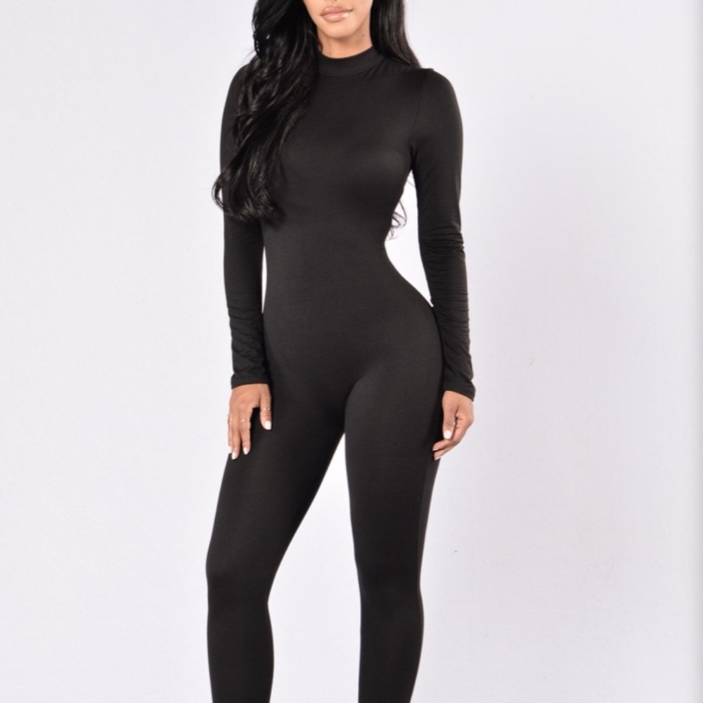 One Piece Zip Back Body Suit